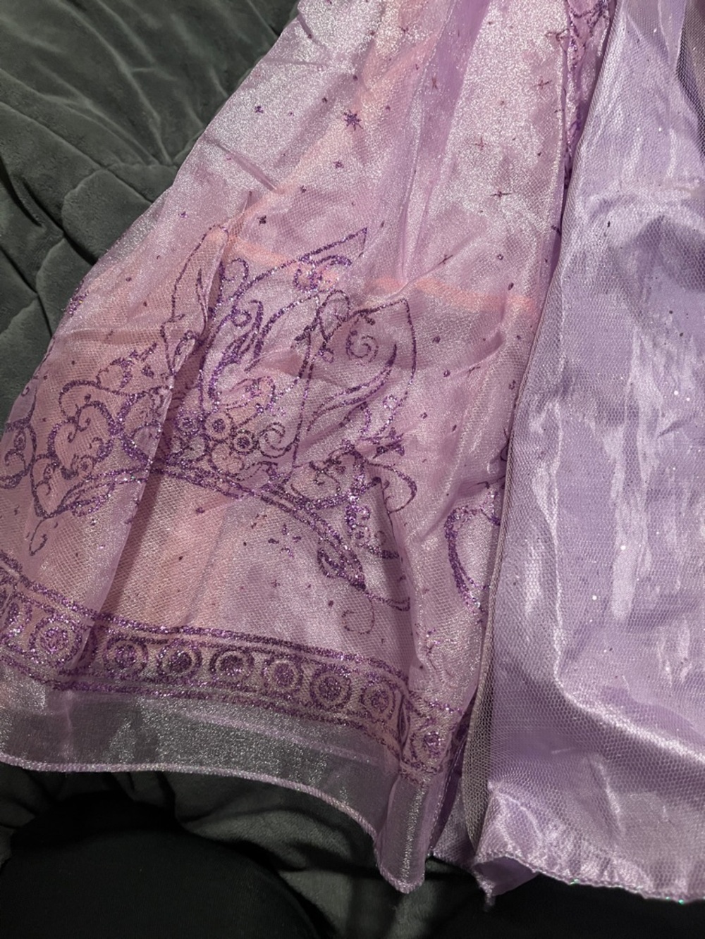 Disney Purple Shimmer Rapunzel Princess Dress - Picture 5 of 7